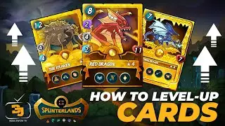 How to level-up cards in Splinterlands