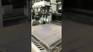 Air cooling four spindles woodworking cnc router machine