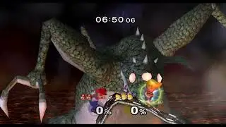 Super Smash Bros Melee Akaneia Build v0.9 - Mario vs Lucas