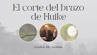 El corte del brazo de Huike, segundo patriarca chino