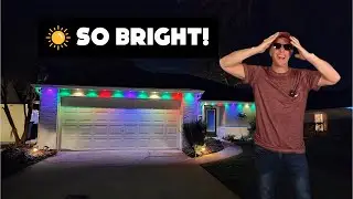 Govee Outdoor Permanent LED Lighting Pro completely transformed my house!