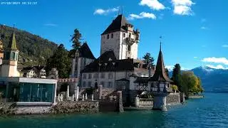 Interlaken to Thun by boat 4K UHD