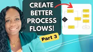 Part 3 - Simple Steps to Draw Process Flows Like a Pro!  [Business Analyst Training]