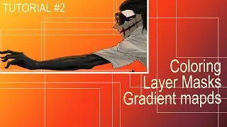 Colors (Layer Masks and Gradient Maps) | Online Art Tutorial #2