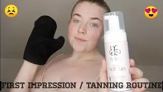 | FIRST IMPRESSION ON BIABELLE ULTRA DARK TAN | TANNING ROUTINE |