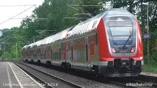 Unterheckenhofen mit BR 445 (Twindexx Vario), BR 111+RB, BR 152, ICE 1 & T