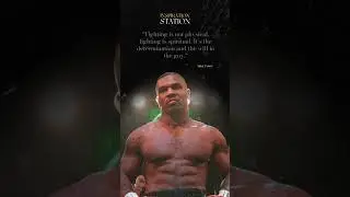 Use the Power of Fear! Inspirational Quotes by Mike Tyson #Shorts #InspirationStation #MikeTyson