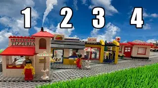 4 чудесных набора для моего РЕТРО-ГОРОДА! Эпизод 13 — Классический город LEGO