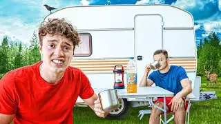 VIVRE 24H DANS LA CARAVANE LA MOINS CH&Egrave;RE DE FRANCE