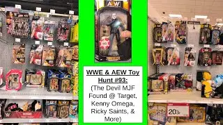 WWE & AEW Toy Hunt #93: (The Devil MJF Found @ Target, Kenny Omega, Ricky Saints, & More)