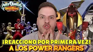 REACCIONO A POWER RANGERS FUERZA SALVAJE POR PRIMERA VEZ Y EN LATINO - CAPITULO 1