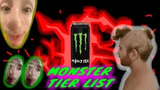 Drinking 32 Monsters In One Night Made Us Waterboard Someone || Monster Tier List