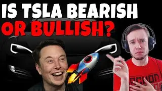 IS TSLA BULLISH OR BEARISH HERE? $900+ OR $700?