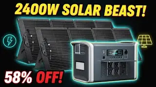 CTOLITY AP2000 Power Station Review | 2400W Solar Generator 58% OFF! Best LiFePO4 Backup 2025