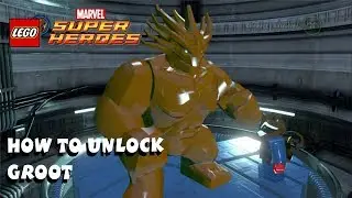 LEGO MARVEL SUPERHEROES | HOW TO UNLOCK GROOT
