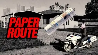 New Paper Route Odd Job in Gta 5 Online Gameplay + Max Payout | 4K 60FPS ULTRA | Benji