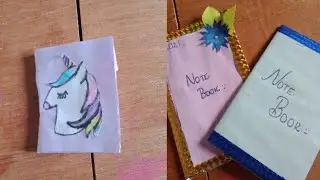2 simple notebooks making video 😍😍😍😍 from'ASHLIN'S CRAFTS'😍⭐⭐
