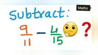 subtract 9/11 - 4/15 | how to subtract 9/11 - 4/15