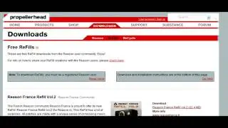 Reason Quick Tip - Finding Free Good Quality Refills