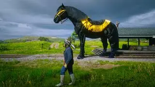 Taming the Wild | Arthur Morgan's Quest for the Black and Yellow Horses!
