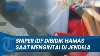 PERTEMPURAN JARAK DEKAT! Sniper IDF Hangus Ditembak Hamas & Al Quds di Rafah