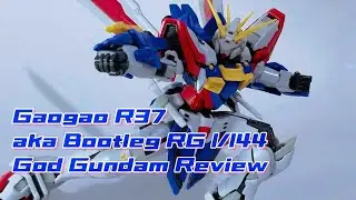 Bootleg RG God Gundam/GaoGao R37 1/144 Scale Model Review #plamo #godgundam