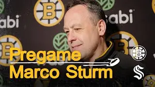 Марко Штурм выступает перед BOS @ SEA