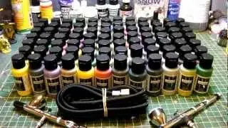 Обзор продукта: Badger Paint Range Minitaire: Часть первая.