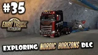 ETS2 | Kiruna - Skellefteå | Exploring NORDIC HORIZONS DLC | E35