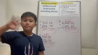 Money Word Problems involving Addition and Subtraction 💰 | Grade 5 Math