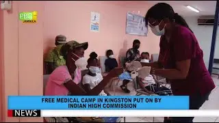 Free Medical Camp In Kingston Put On By Indian High Commission