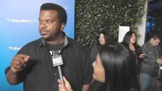 Craig Robinson talks Upcoming Movies at the Blackberry Z10 Launch Event!