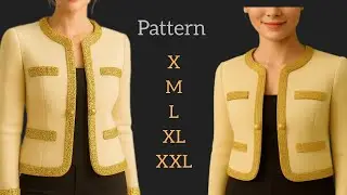 Draft a PERFECT Jacket & Coat Pattern From Scratch (Custom-Fit + Pro Results)