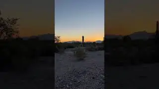 Sonoran Desert Sunset & Alpenglow  (December 18, 2022)