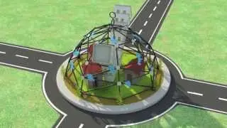 3D walkthrough Crossroad Circle