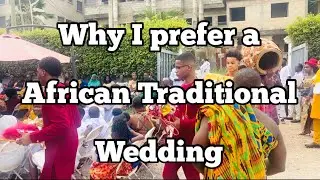 Getting married in Ghana having a Traditional Wedding is better than a white wedding @amadurowaa