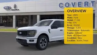 New 2025 Ford F-150 for Sale in Austin, Texas &mdash; Car Under $39,250!