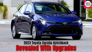 2023 Toyota Corolla Hatchback Revealed With Upgrades
