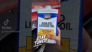 Патина из льняного масла @fordf100worldshorts