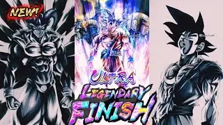 NEW LF ULTRA MUI GOKU MANGA CARD ART ANIMATIONS EDIT 🔥!! Ft.Buracku01 [Dragon Ball Legends]