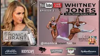 TMBS S2E08-2 | Whitney Jones,  2x Ms. Fitness Olympia Champion.