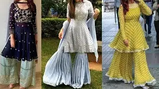 Latest Sharara Suit Designs 2019 // New Sharara Dress Collection