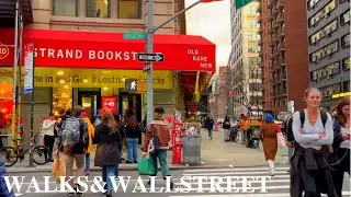 4K | Walking NYC, Union Square, Washington Square Park & NYU (January 7, 2023)