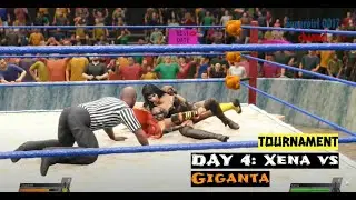 WWE/ W2K22 Wonder Woman/Xena & Enemies Tournament 2 out of 3 falls Match Day 4: Xena vs Giganta