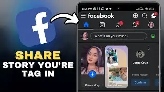 How To Share Facebook Story You're Tagged In in SECONDS!