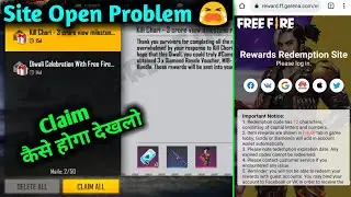 Redeem Code Website Crash Problem Solved Free Fire || Kill Chori Music Redeem Code Kaise Claim Kare