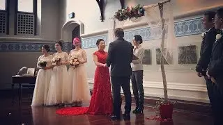 Wedding Highlights - Lady in Red & Her dashing groom