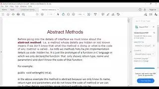 Constructor overloading, abstract method and interface BS CS A