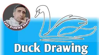 How to draw a duck !! easy art ideas #creative mind