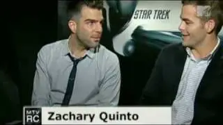 Zach Quinto & Chris Pine singing FraggleRock